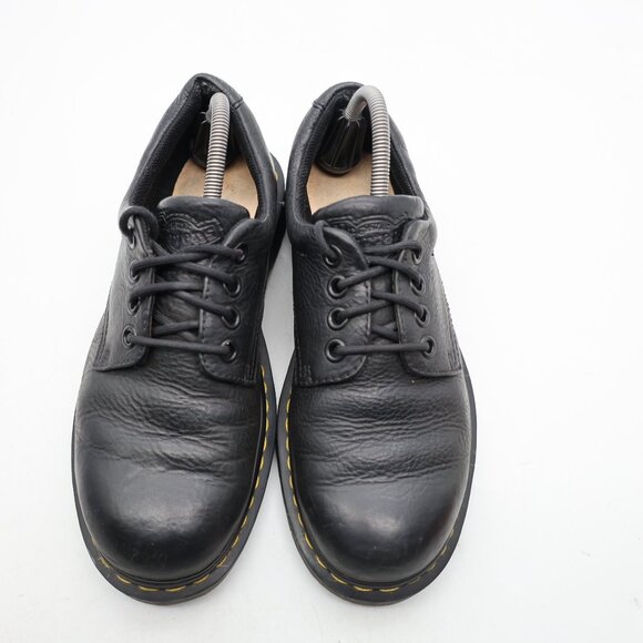 Doc Dr Martens Boston Men\'s Size 8 Women\'s Size 9 Black  Leather Oxford Sneakers main image 12